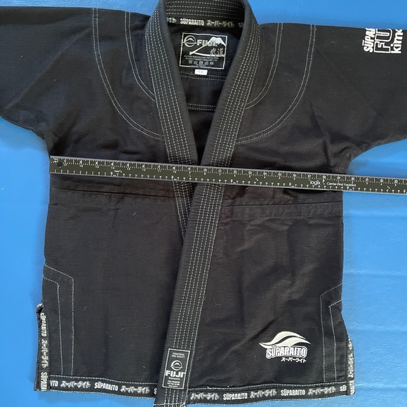 Kids Fuji Suparaito BJJ Gi – Lightweight Youth Jiu Jitsu Uniform - Picture 2 of 9